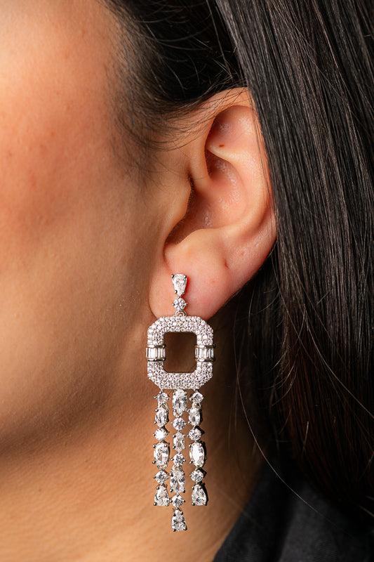 Triple Dangler Earrings