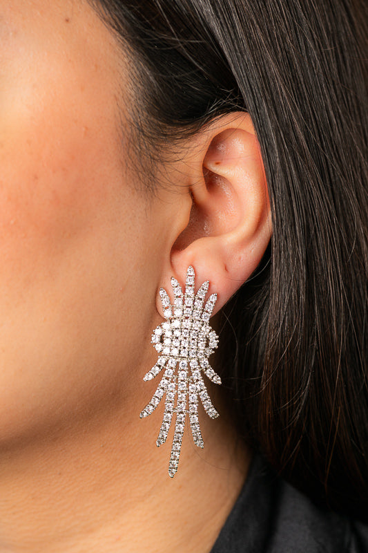 Dazzling Diamond Earrings
