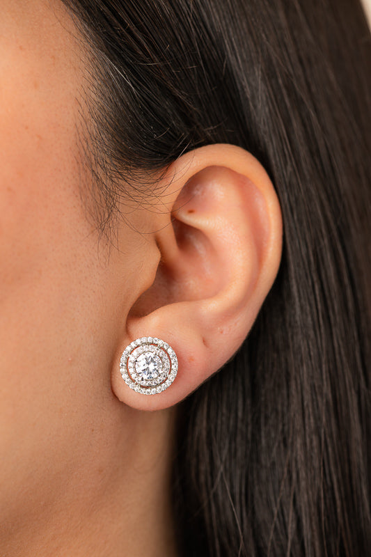 Detachable Solitaire Earrings