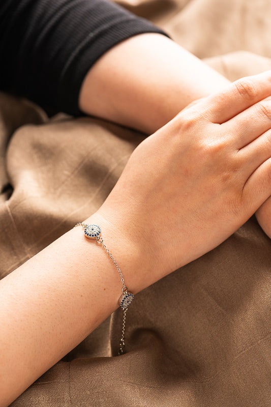 Round Evil Eye Bracelet